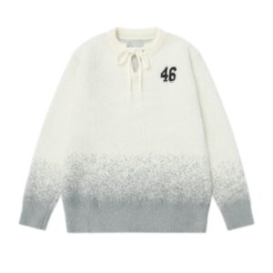 Trendy Hip Hop Color Block Sweater