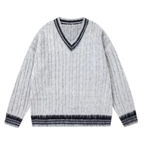 Classic Grey Casual Sweater